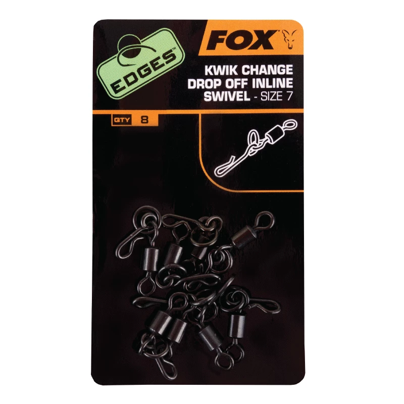 Fox EDGES™ Kwik Change Inline Swivel Carp & Specialist