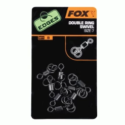 Carp & Specialist Fox EDGES™ Double Ring Swivel