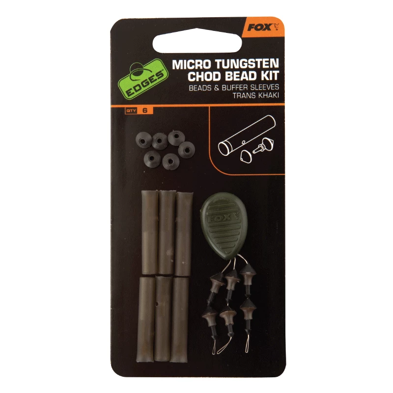 Fox EDGES™ Micro Tungsten Chod Bead Kit Carp & Specialist