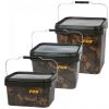 Carp & Specialist Fox Camo Square Buckets