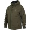 Fox Collection Green Silver Sherpa Hoody