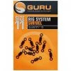 Coarse & Match Guru Size 11 Rig System Swivels