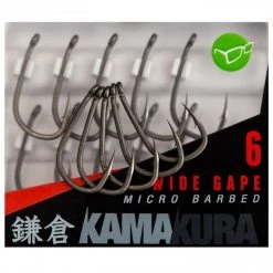 Korda Kamakura Wide Gape Hooks Carp & Specialist