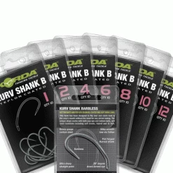 Carp & Specialist Korda Kurv Shank B Hooks