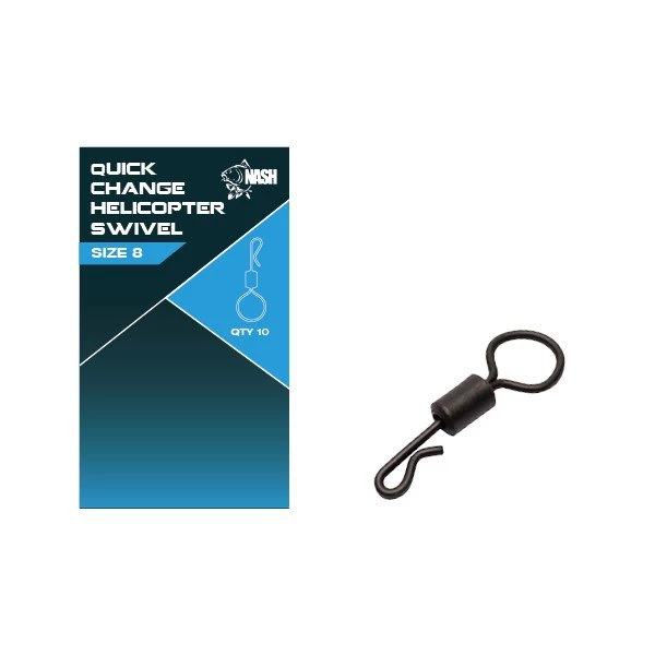 Carp & Specialist Nash Quick Change Helicopter Swivel