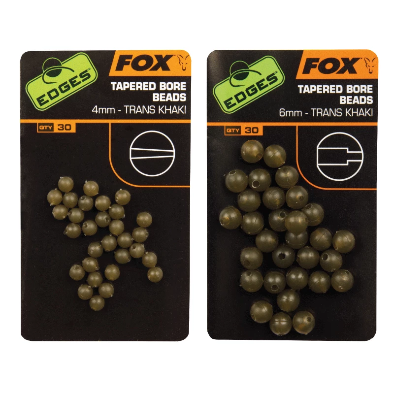 Fox EDGES™ Tapered Bore Beads