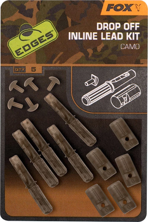Fox Camo Drop Off Inline Lead Kit Carp & Specialist
