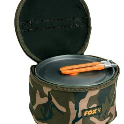 Carp & Specialist Fox Camo Neoprene Pan Set Cover