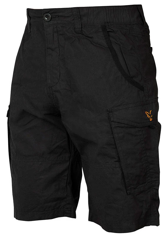 Carp & Specialist Fox Collection Black/Orange Combat Shorts