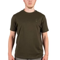 Fox Khaki T Shirt Carp & Specialist