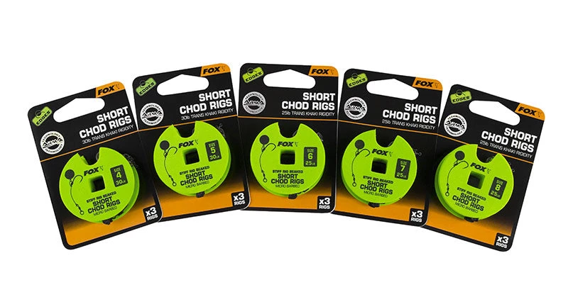 Fox Edges Stiff Short Chod Rigs Carp & Specialist