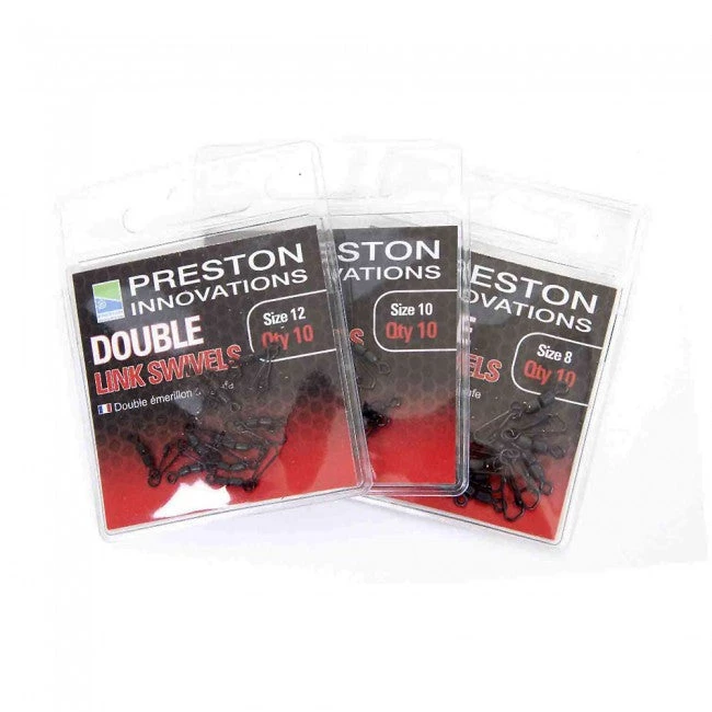 Preston Innovations Double Link Swivels Coarse & Match