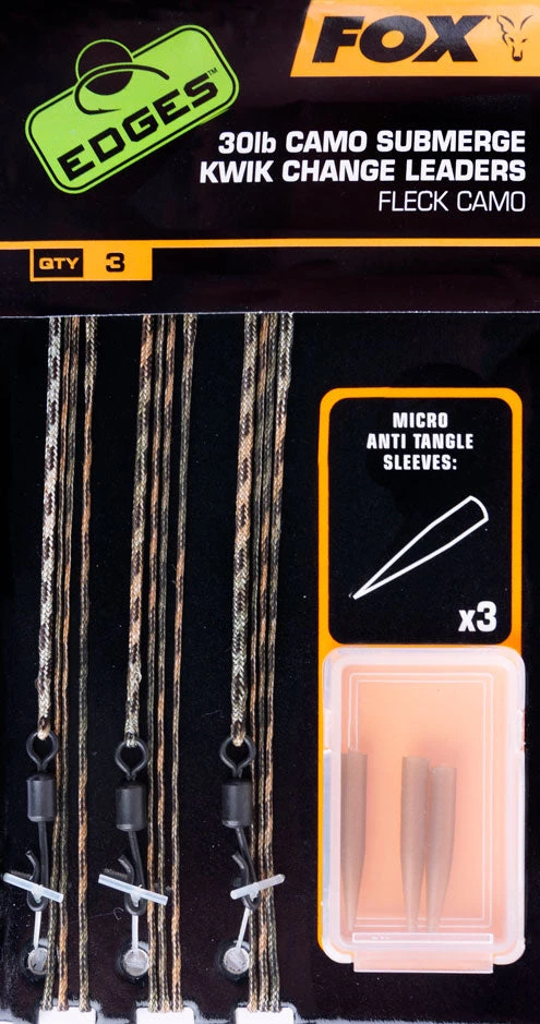 Carp & Specialist Fox Submerge Kwik Change Leaders