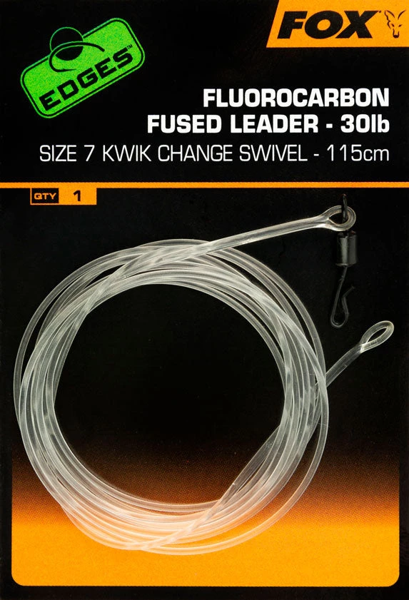 Carp & Specialist Fox Fluorocarbon Fused Leader 30lb