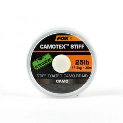 Fox Camotex Stiff Coated Camo Braid Carp & Specialist