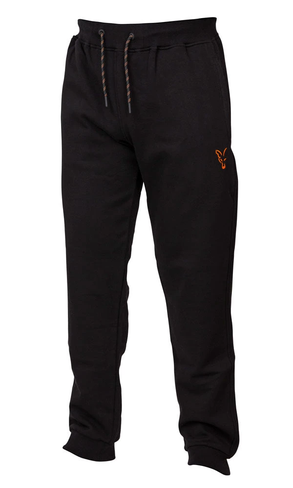 Carp & Specialist Fox Collection Black/Orange Joggers