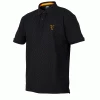 Fox Collection Black/Orange Polo Shirt Carp & Specialist