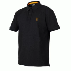 Fox Collection Black/Orange Polo Shirt Carp & Specialist