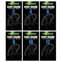 Korda Kurv Shank Hooks Carp & Specialist