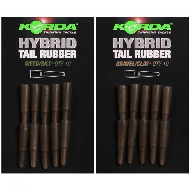 Korda Hybrid Tail Rubbers Carp & Specialist