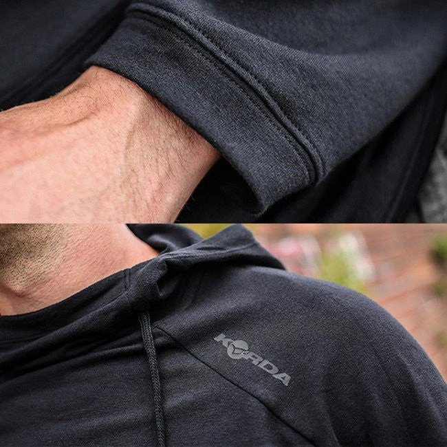Korda Lightweight Black Hoody