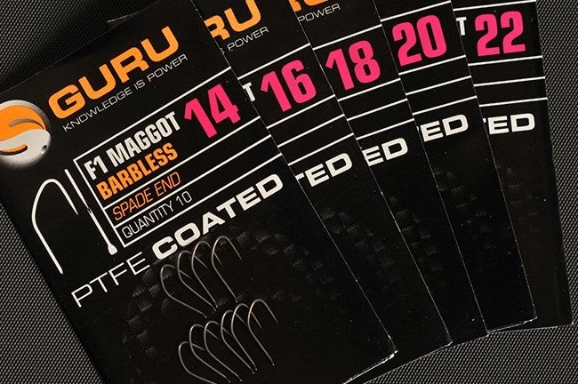 Coarse & Match Guru F1 Maggot Hooks